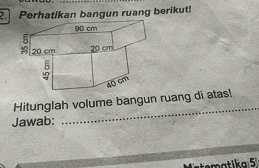 Detail Perhatikan Gambar Bangun Ruang Berikut Nomer 33