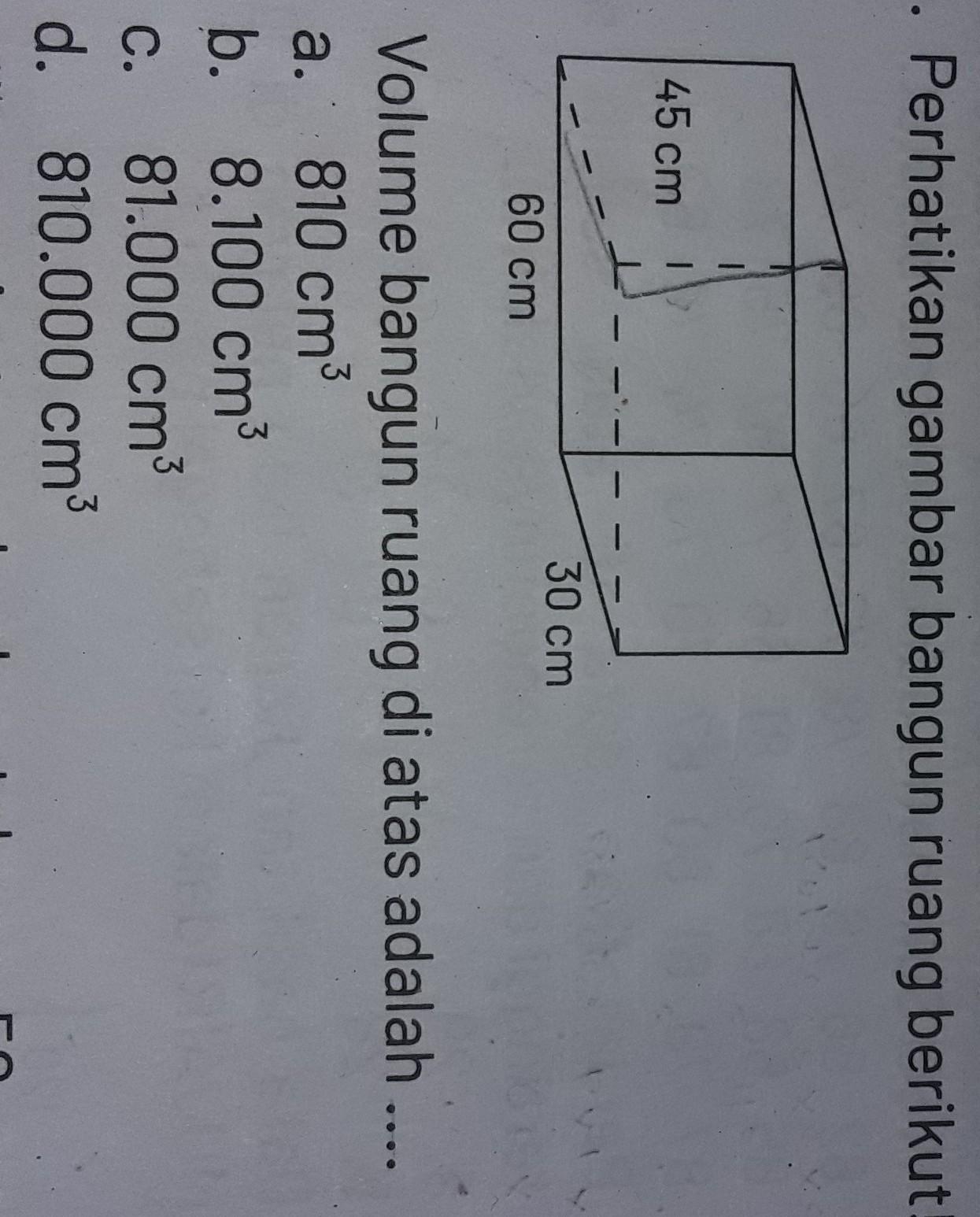 Detail Perhatikan Gambar Bangun Ruang Berikut Nomer 7