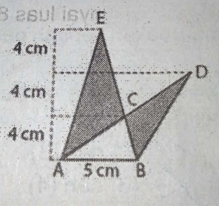 Detail Perhatikan Gambar Berikut Luas Yang Diarsir Adalah Nomer 21
