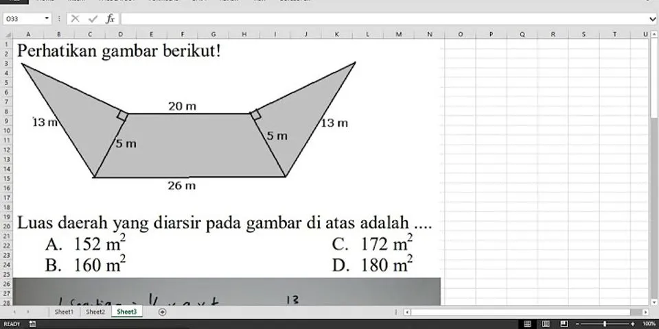 Detail Perhatikan Gambar Berikut Luas Yang Diarsir Adalah Nomer 22