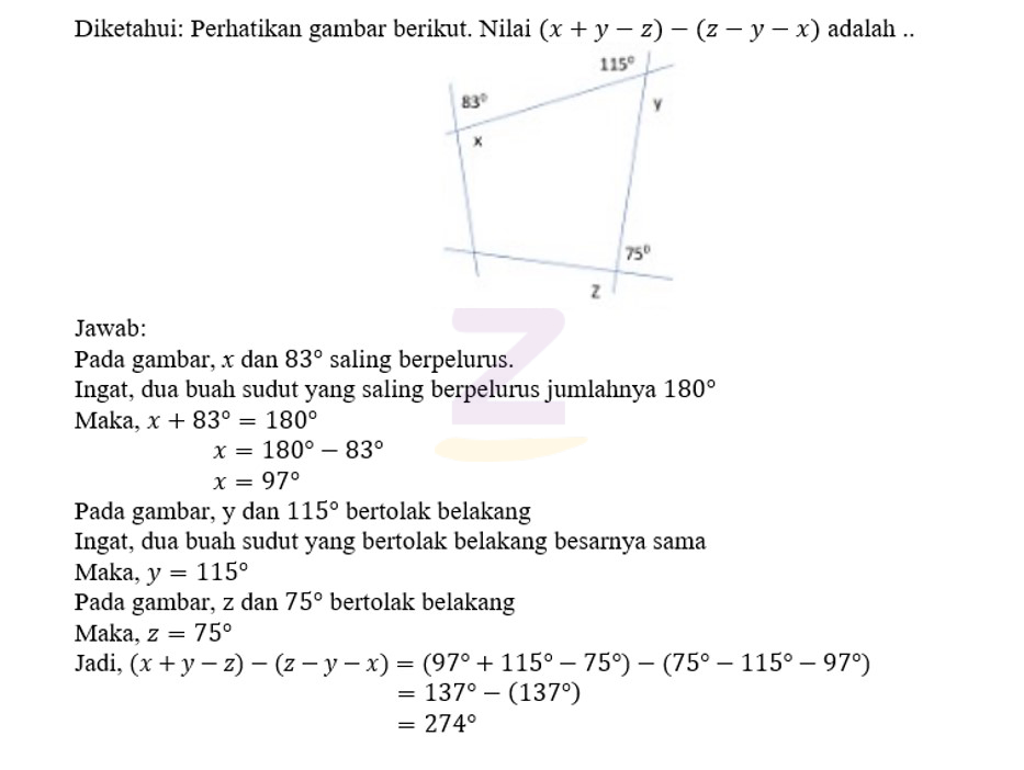 Detail Perhatikan Gambar Berikut Nilai X Sama Dengan Nomer 24