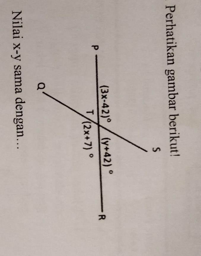 Detail Perhatikan Gambar Berikut Nilai X Sama Dengan Nomer 32