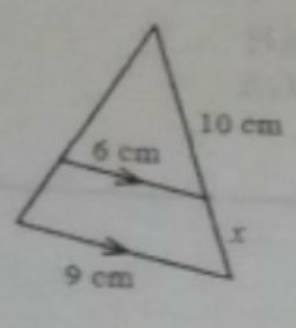 Detail Perhatikan Gambar Berikut Nilai X Sama Dengan Nomer 6