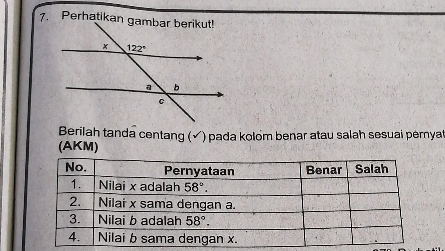 Detail Perhatikan Gambar Berikut Nilai X Sama Dengan Nomer 48