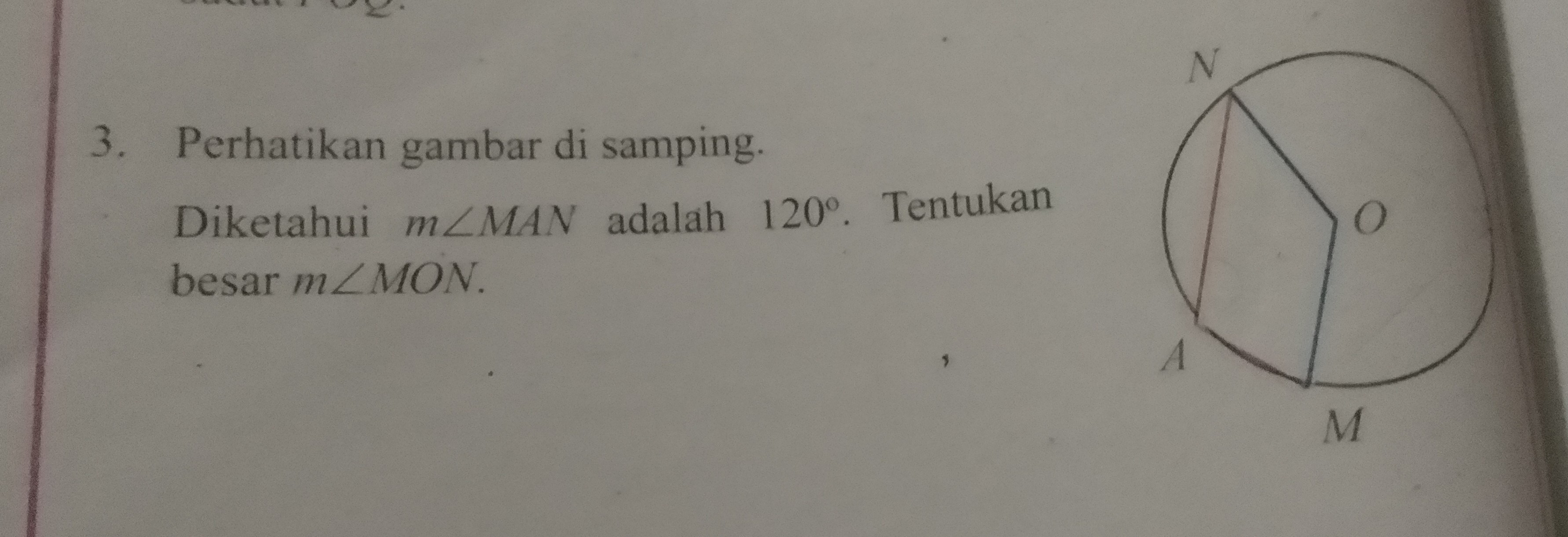 Detail Perhatikan Gambar Di Samping Diketahui M Nomer 12