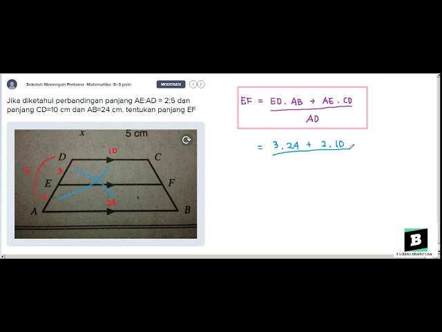 Detail Perhatikan Gambar Disamping Panjang Ef Adalah Nomer 21