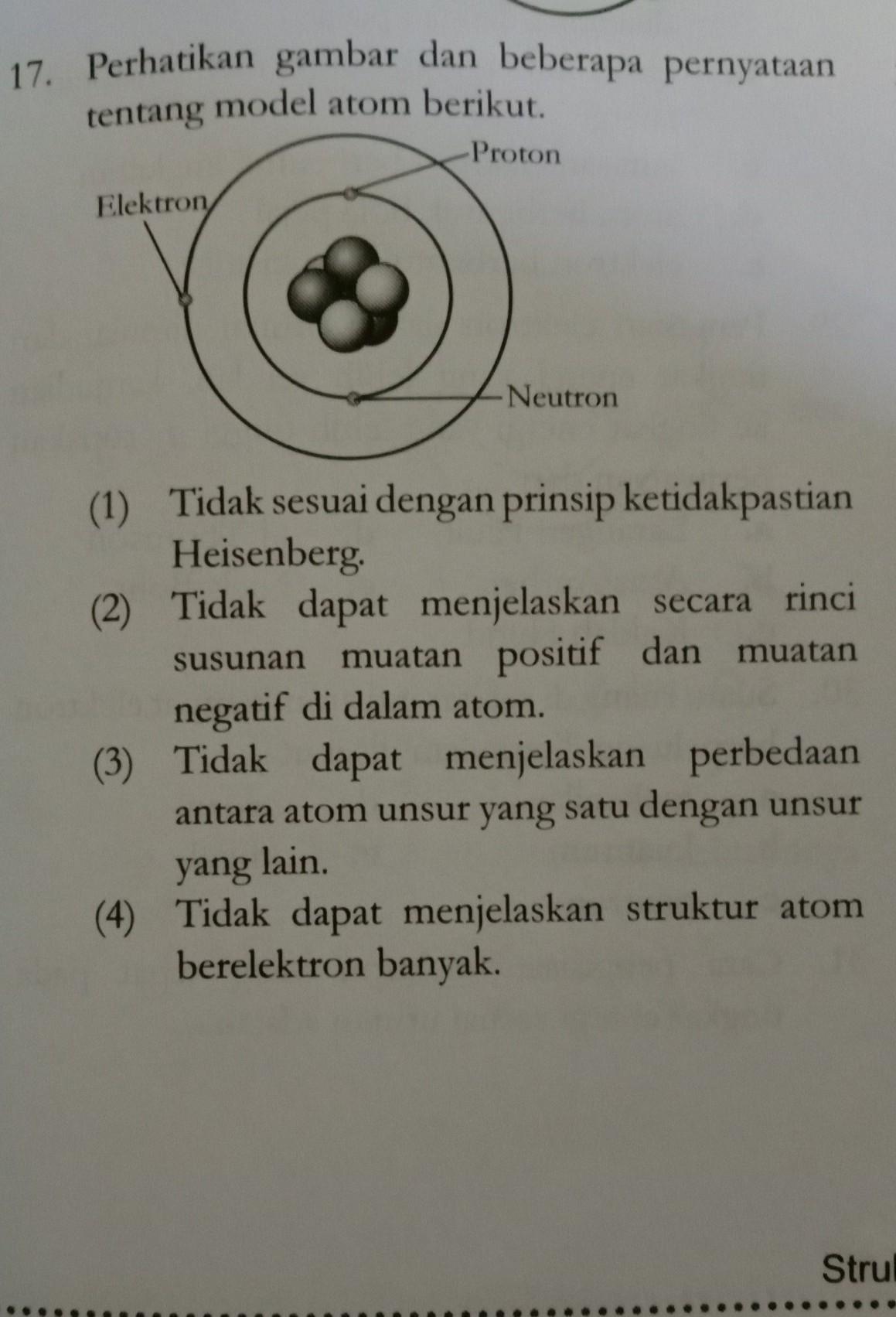 Detail Perhatikan Gambar Model Atom Berikut Nomer 41