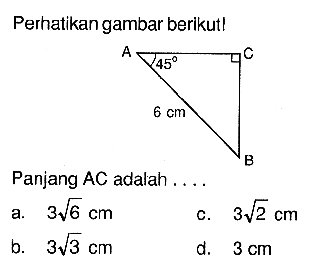 Detail Perhatikan Gambar Panjang Ac Adalah Nomer 15