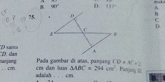 Detail Perhatikan Gambar Panjang Ac Adalah Nomer 29