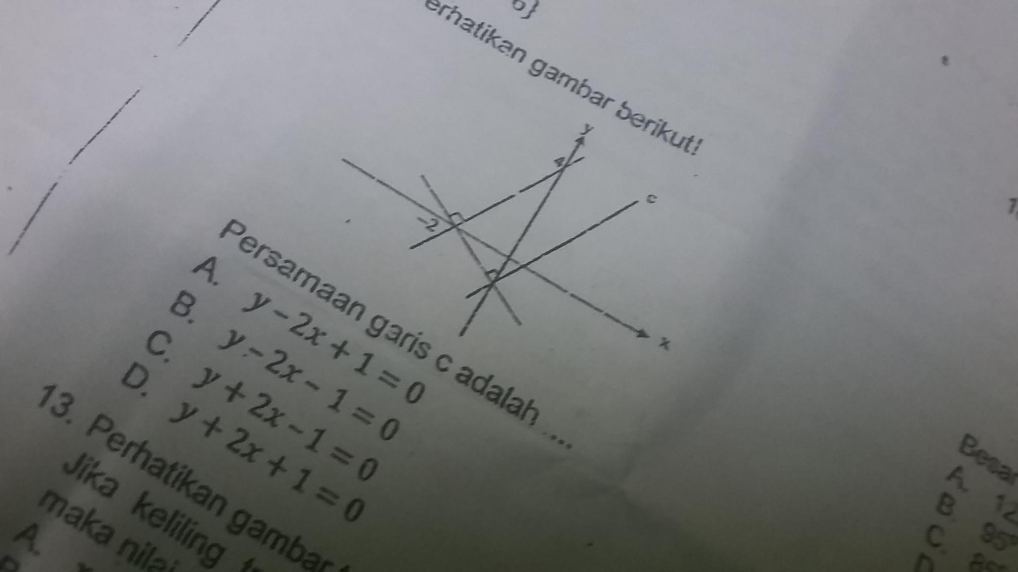 Detail Perhatikan Gambar Persamaan Garis C Pada Gambar Adalah Nomer 20