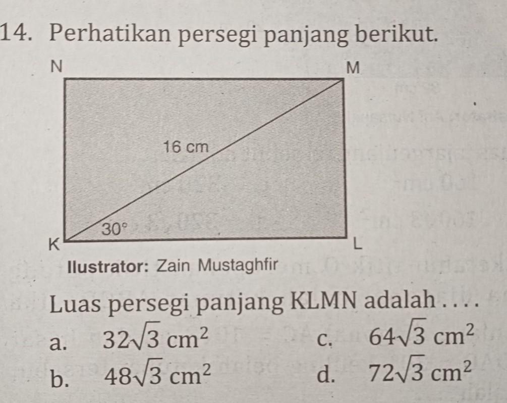 Detail Perhatikan Gambar Persegi Panjang Dan Persegi Berikut Nomer 15