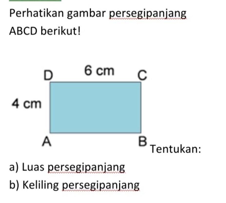 Detail Perhatikan Gambar Persegi Panjang Dan Persegi Berikut Nomer 24