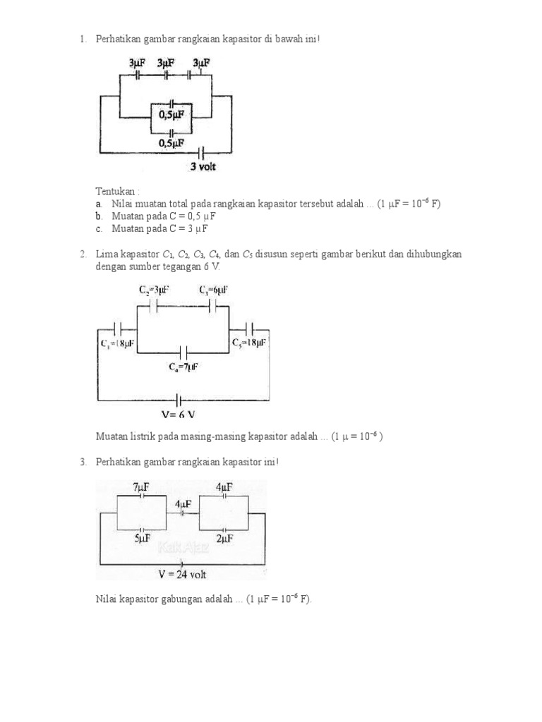 Detail Perhatikan Gambar Rangkaian Kapasitor Di Bawah Ini Nomer 24