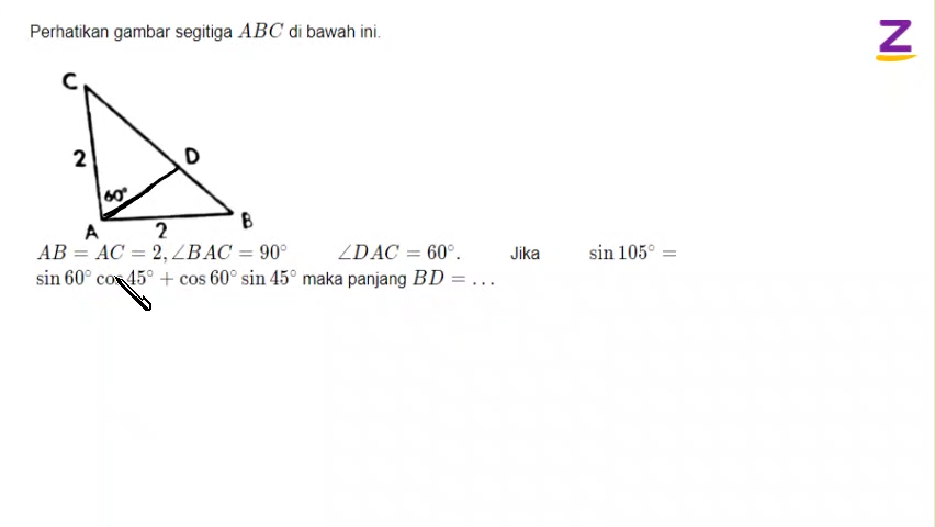 Detail Perhatikan Gambar Segitiga Abc Di Bawah Ini Nomer 24