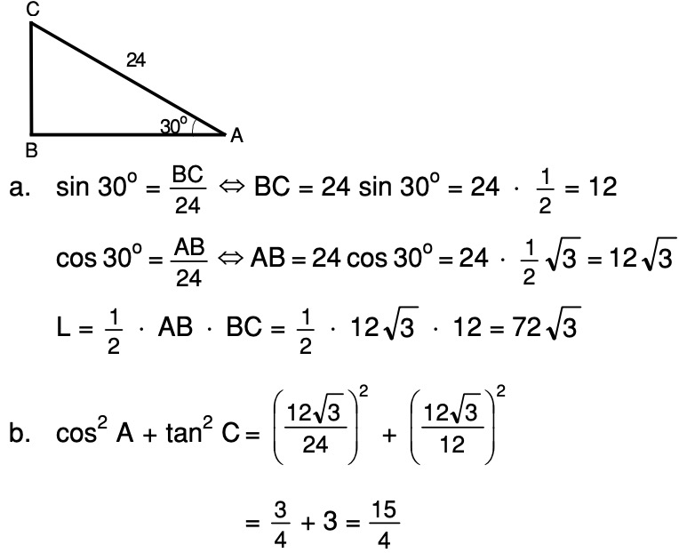 Detail Perhatikan Gambar Segitiga Siku Siku Abc Nomer 18