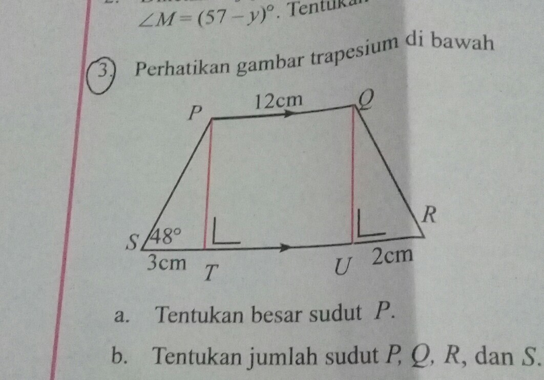 Detail Perhatikan Gambar Trapesium Di Bawah Nomer 3