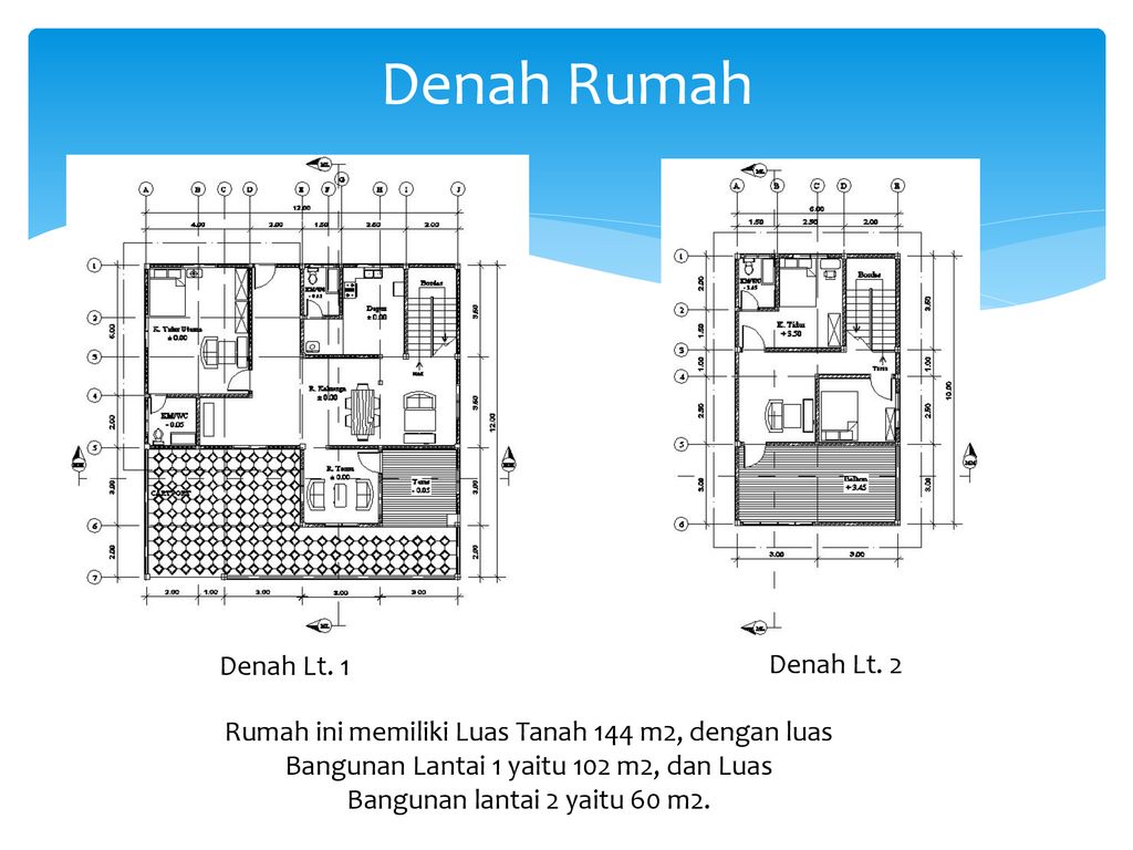 Detail Perhitungan Struktur Rumah 2 Lantai Nomer 30