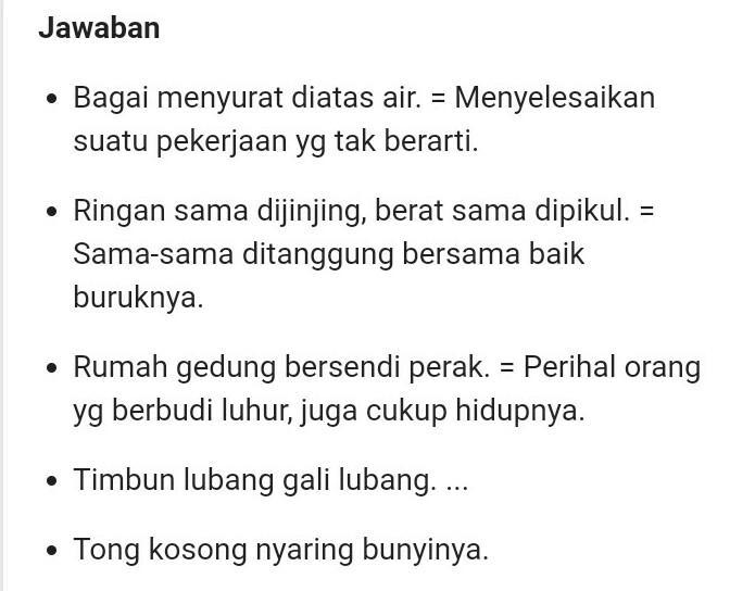 Detail Peribahasa Beserta Artinya Nomer 8