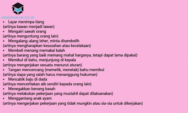 Detail Peribahasa Dengan Artinya Nomer 11