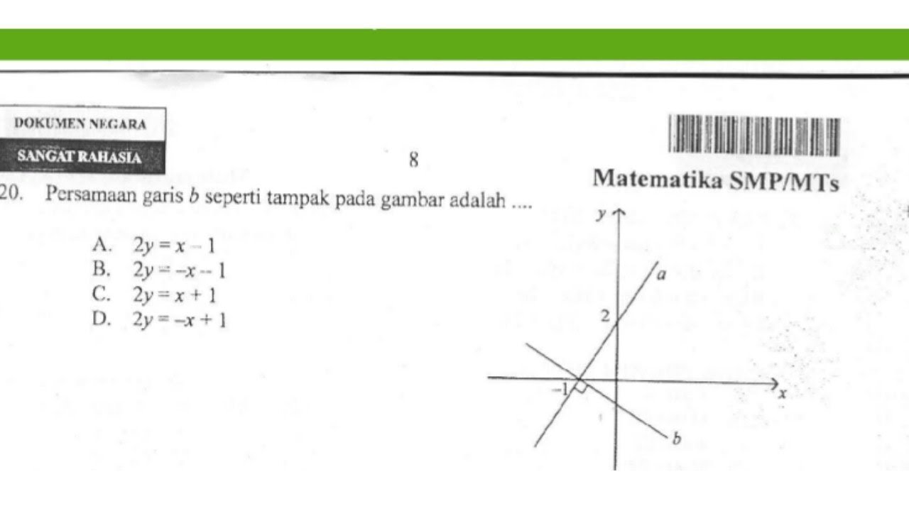 Detail Persamaan Garis B Seperti Tampak Pada Gambar Adalah Nomer 49