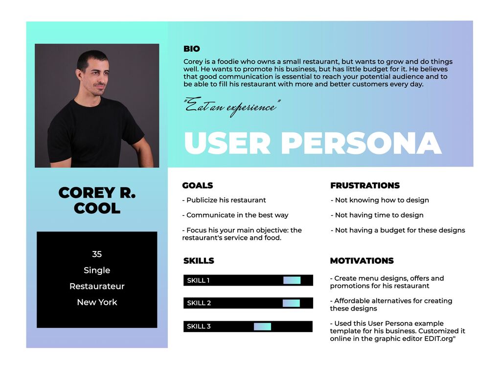 Detail Persona Profile Template Nomer 4