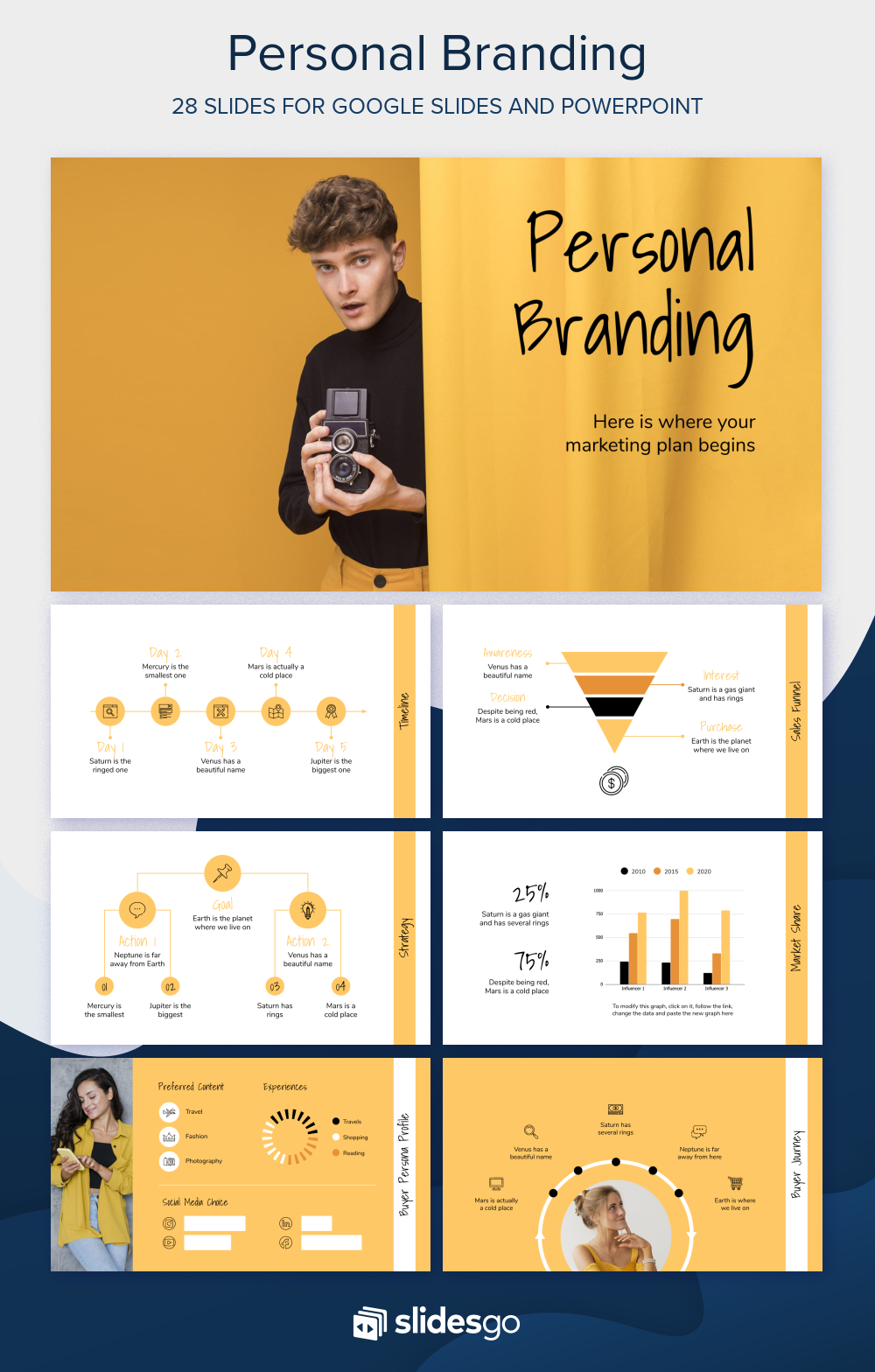 Detail Personal Branding Powerpoint Template Nomer 15