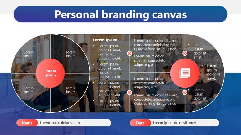 Detail Personal Branding Powerpoint Template Nomer 28