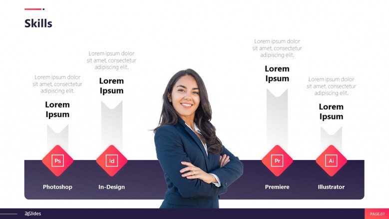 Detail Personal Branding Powerpoint Template Nomer 4