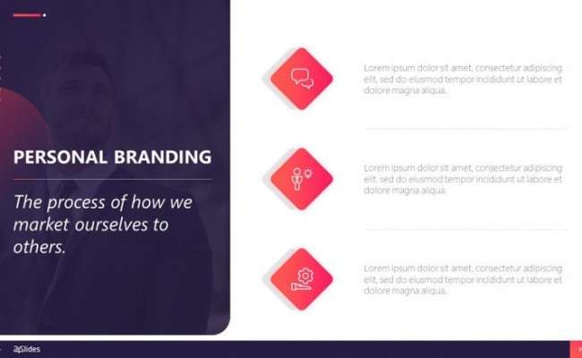 Detail Personal Branding Powerpoint Template Nomer 7