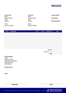 Detail Personal Invoice Template Excel Nomer 46