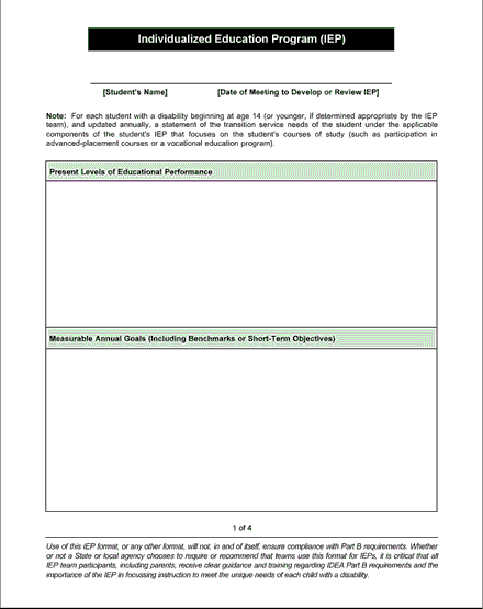 Detail Personal Learning Plan Template Nomer 34