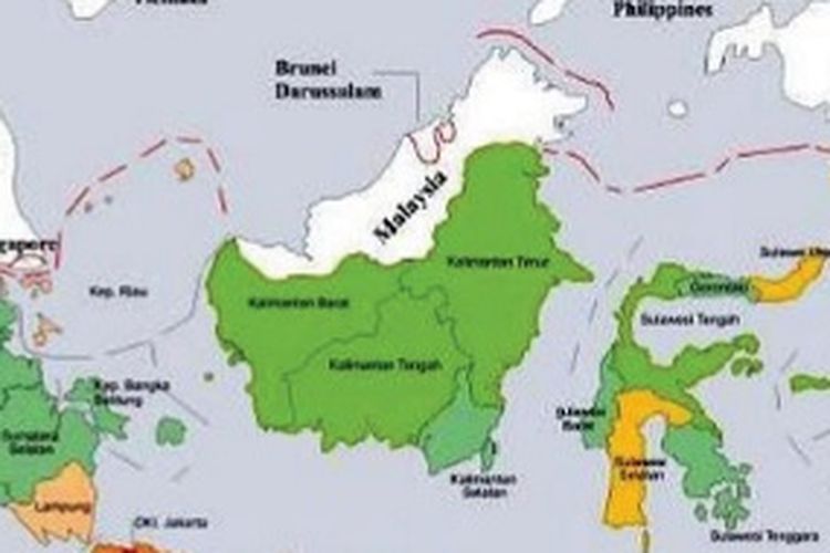 Detail Peta Pulau Indonesia Nomer 46