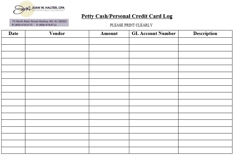 Detail Petty Cash Reconciliation Template Nomer 29