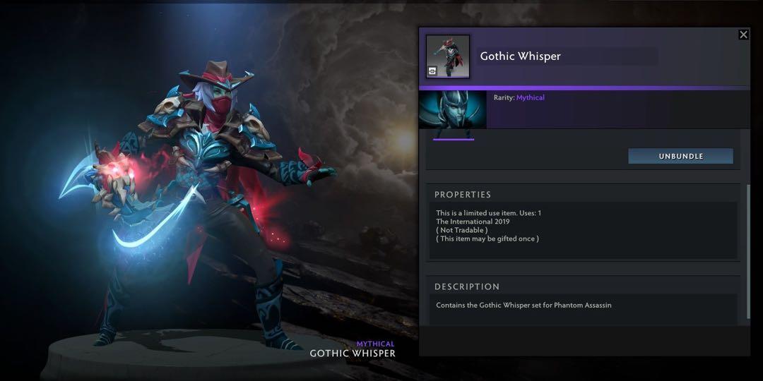 Detail Phantom Assassin Set Nomer 38