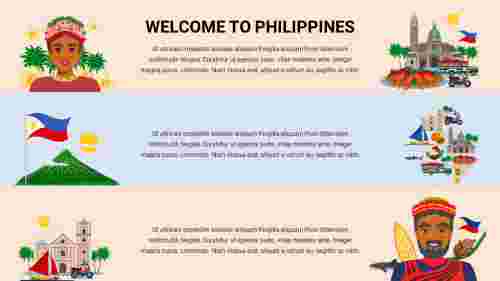Detail Philippines Powerpoint Template Nomer 39