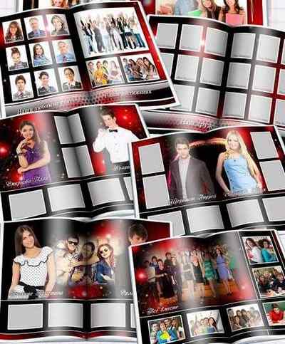 Detail Photo Book Photoshop Template Nomer 46