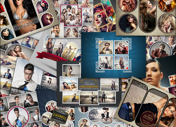 Detail Photo Collage Template Psd Free Nomer 10