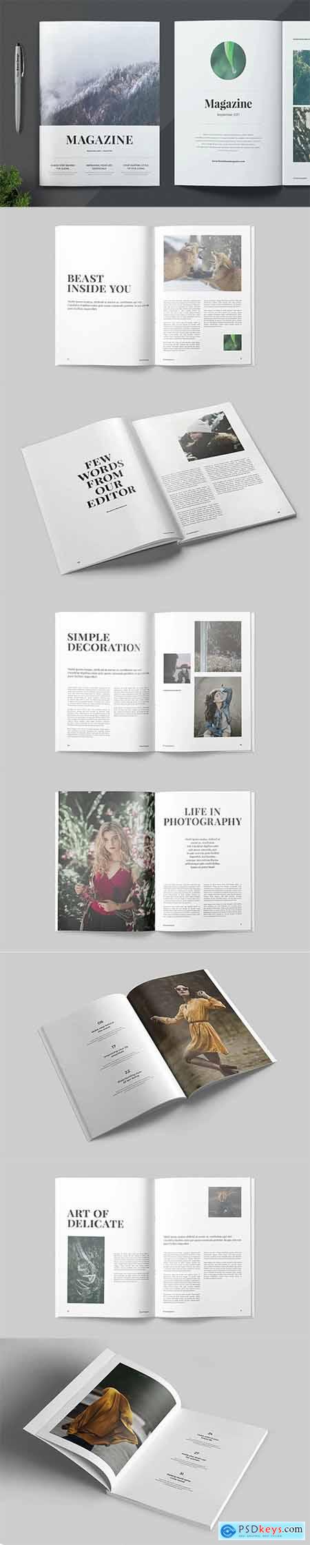 Detail Photography Magazine Template Free Download Nomer 25