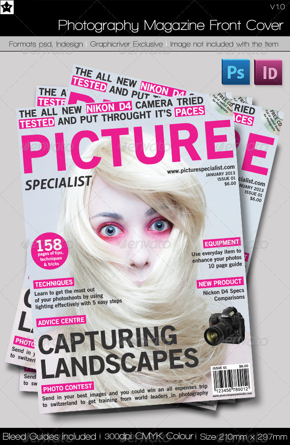 Detail Photography Magazine Template Free Download Nomer 27