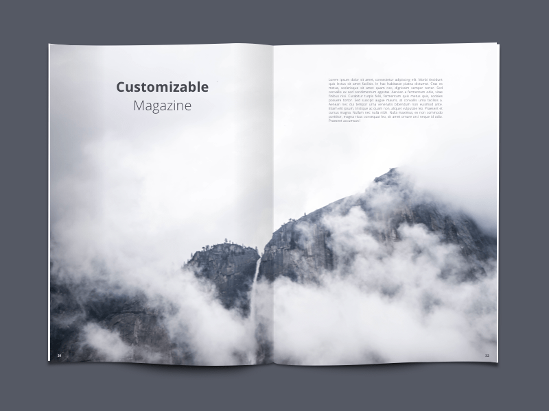 Detail Photography Magazine Template Free Download Nomer 28