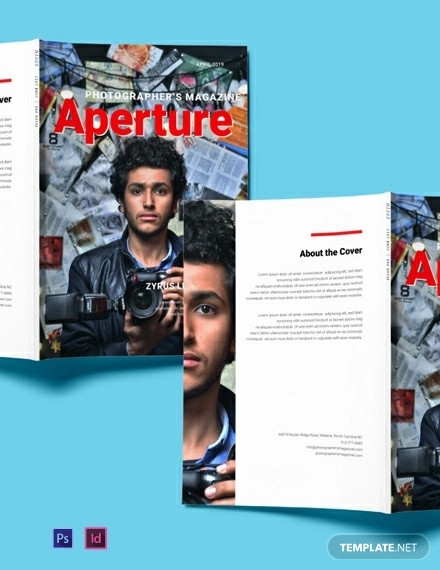 Detail Photography Magazine Template Free Download Nomer 35