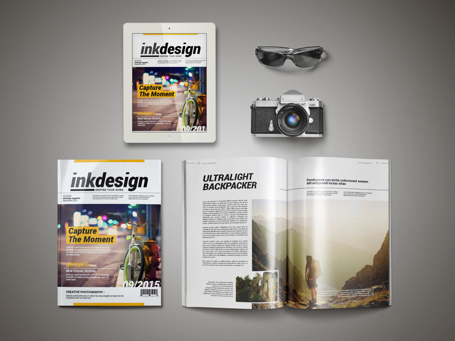 Detail Photography Magazine Template Free Download Nomer 44