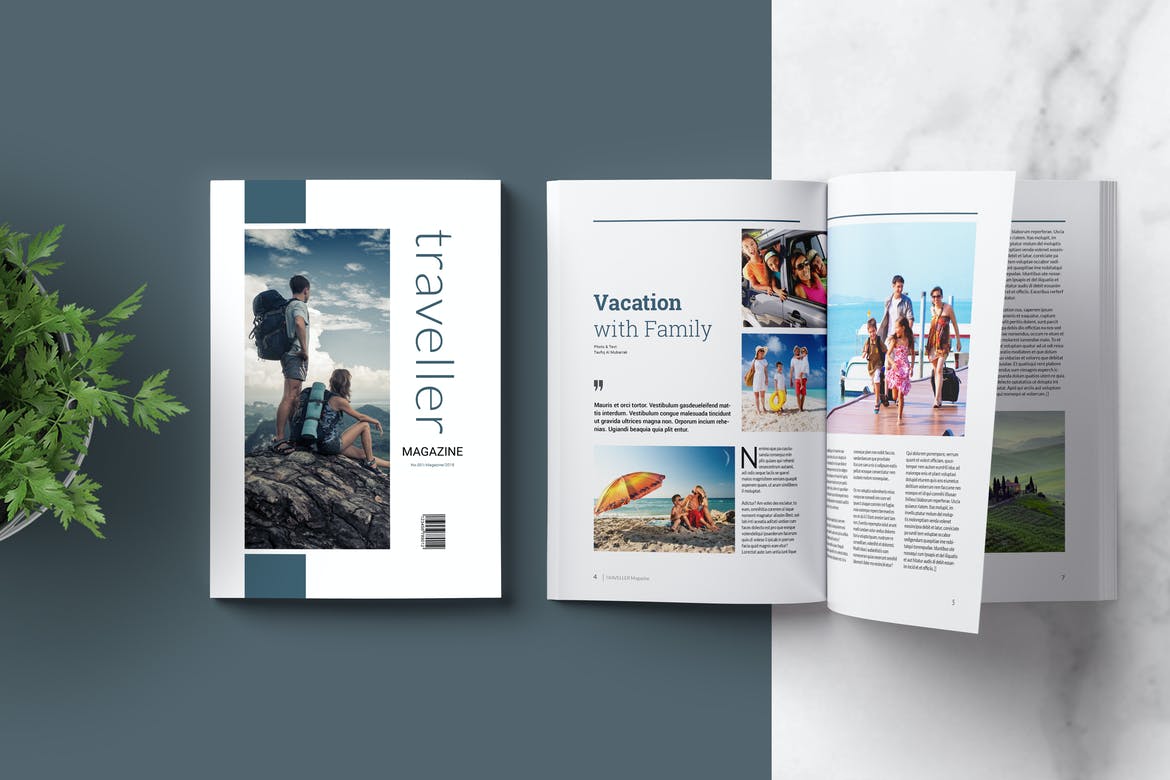 Detail Photography Magazine Template Free Download Nomer 7