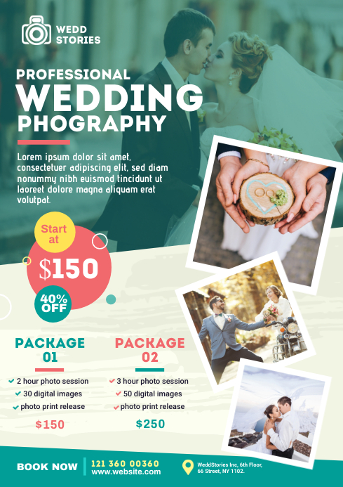 Detail Photography Packages Template Nomer 46