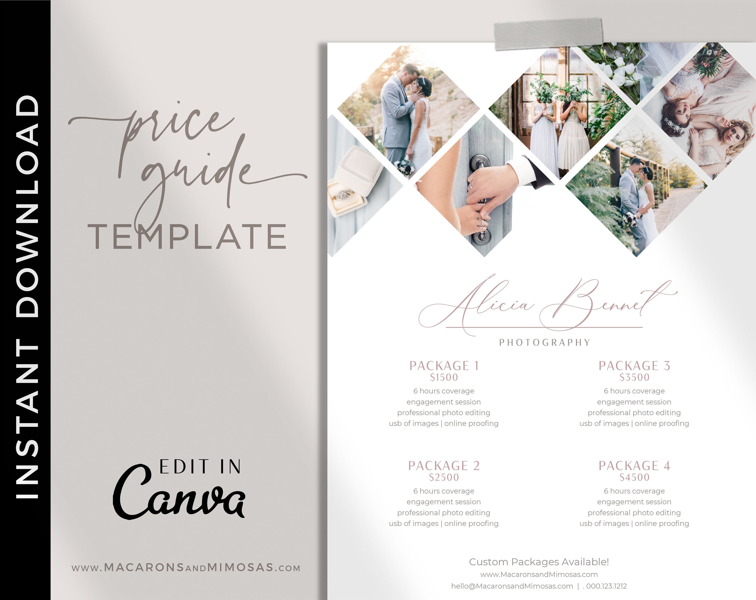 Detail Photography Packages Template Nomer 8