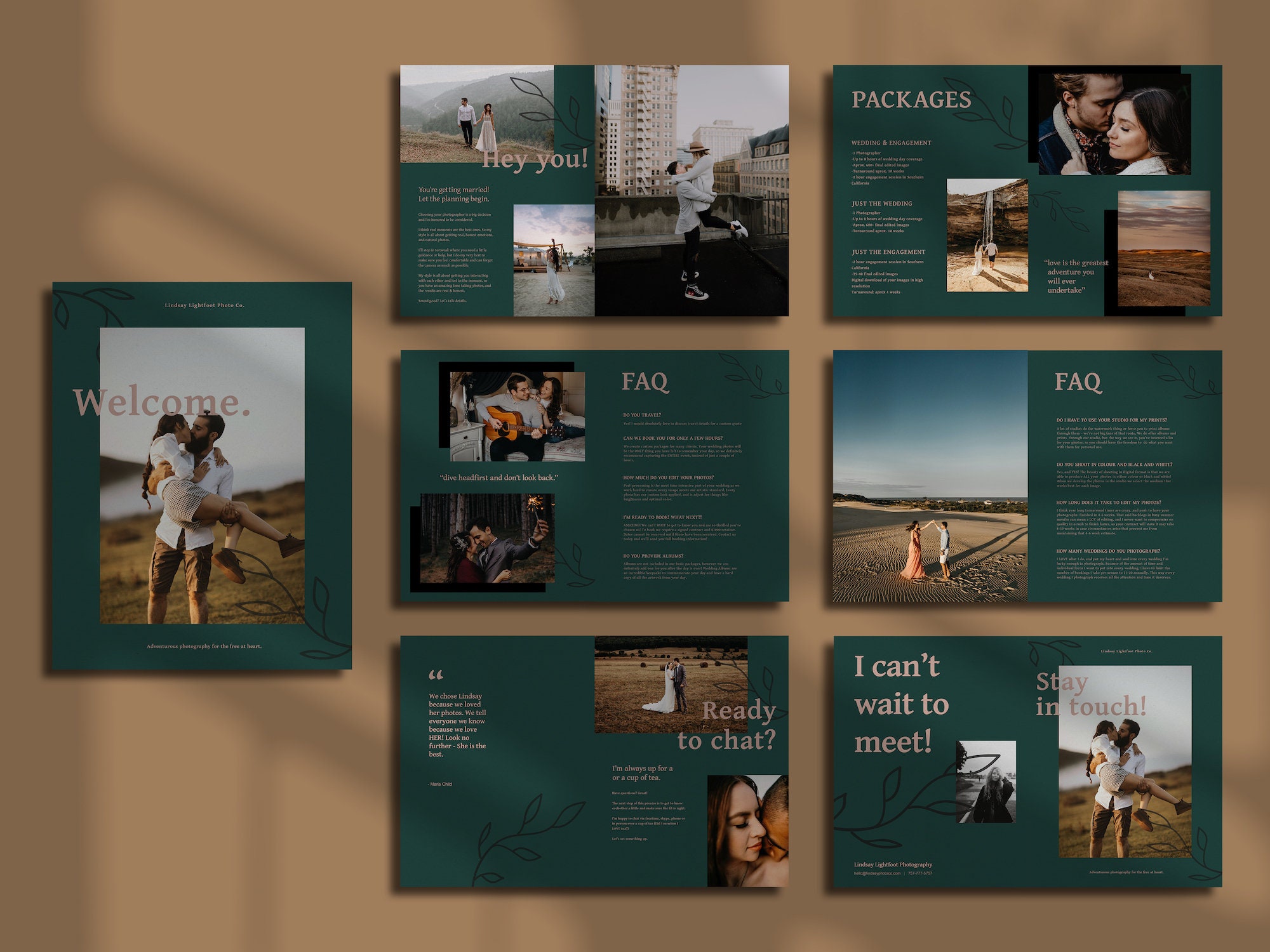 Detail Photography Price List Template Psd Free Nomer 25