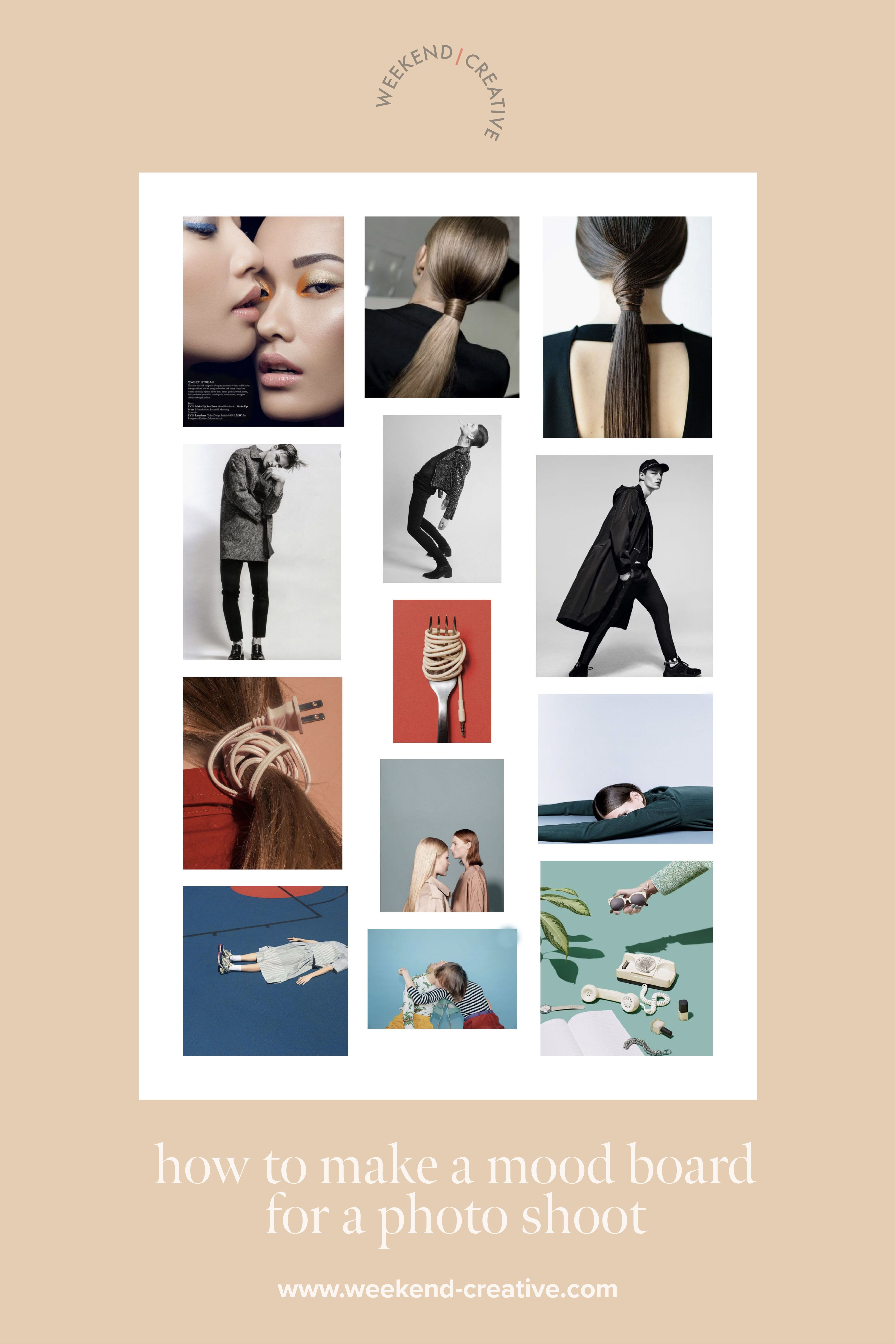 Detail Photoshoot Mood Board Template Nomer 2