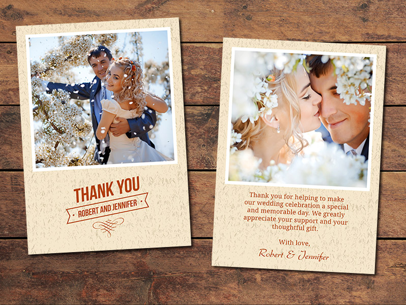 Detail Photoshop Thank You Card Template Nomer 17