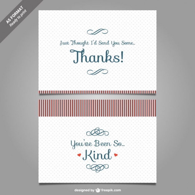 Detail Photoshop Thank You Card Template Nomer 9