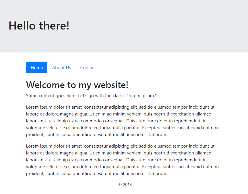 Detail Php Bootstrap Template Nomer 43